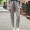 Apparel * | White + Warren Cashmere Jogger Grey Heather